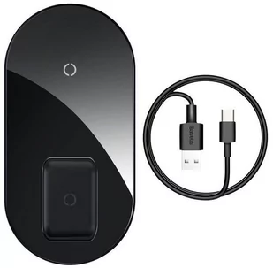 Baseus Ładowarka Indukcyjna 2W1 - Simple Pro - Ładowarki do telefonów Baseus Ładowarka Indukcyjna 2W1 - Simple Pro - Ładowarki do telefonów - miniaturka - grafika 1