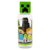 Kubki dla dzieci - Butelka 560Ml 3D Nakrętka Creeper Minecraft - miniaturka - grafika 1