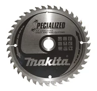Tarcze do pił - Makita B-33168 piła tarczowa do cięcia drewna z gwoździami i sękami 165x20 mm 40 zębów T.C.T. Specialized - miniaturka - grafika 1