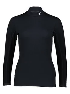 Mizuno Koszulka funkcyjna "Mid Weight" w kolorze czarnym - Koszulki sportowe damskie - miniaturka - grafika 1