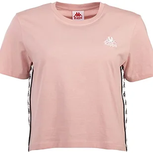Kappa Damska koszulka o regularnym kroju, Koral Blush, XL - Koszulki i topy damskie - miniaturka - grafika 1