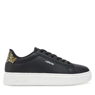 Buty dla dziewczynek - Sneakersy Levi's® Evelyn VEVE0002S Czarny - miniaturka - grafika 1