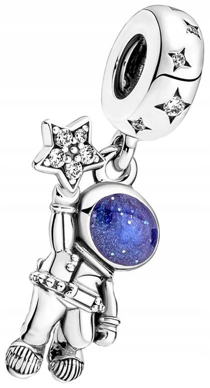 Zawieszka Charms Astronauta Charms Srebro 925