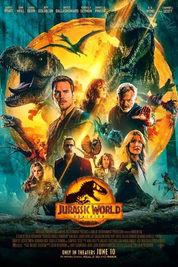 PUZZLE Jurassic Park World Dinozaury + IMIĘ Pudełko 120 el.