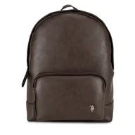 Torby na laptopy - Plecak U.S. Polo Assn. BIUXT8470MVP Brązowy - miniaturka - grafika 1