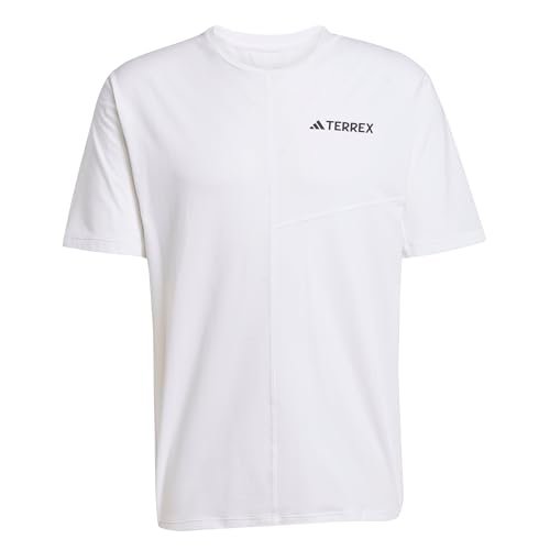 adidas Mężczyźni Terrex Multi CLIMACOOL T-shirt, White, S