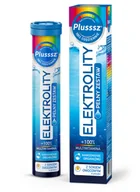 Witaminy i minerały - Plusssz Elektrolity + 100% Multiwitamina, smak ananas-mango, 20 tabletek musujących |   !! 3647471 - miniaturka - grafika 1
