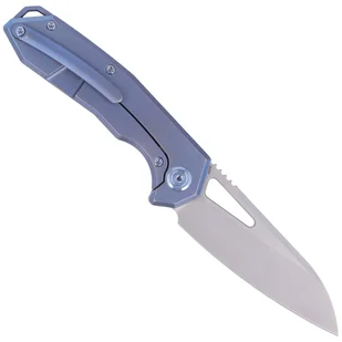 Nóż składany Kubey Vagrant Blue Titanium, Sandblast CPM S30V by Maksim Tkachuk (KB284B) - Noże - miniaturka - grafika 3