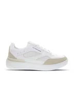 Trampki męskie - U.S. Polo Assn. Sneakersy w kolorze biało-beżowym - miniaturka - grafika 1