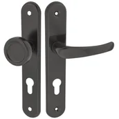 Klamki - Gałko-klamka GAMAR czarna 72 WKL - miniaturka - grafika 1