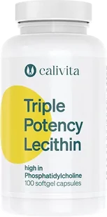 Triple Potency Lecithin 100 kapsułek - masa netto: 188,6 g - Suplementy naturalne - miniaturka - grafika 1