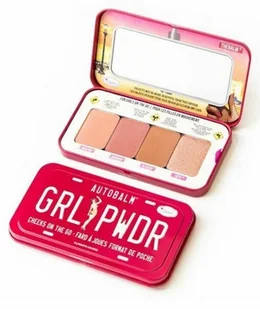 THE BALM Autobalm Grl Pwdr Paleta Do Makijażu Twarzy - Róże do policzków - miniaturka - grafika 1