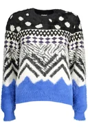 Portfele - DESIGUAL SWETER DAMSKI CZARNY - miniaturka - grafika 1