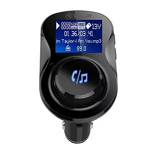 Tellur FMT-B3 nadajnik Bluetooth FM, czarny - Transmitery FM - miniaturka - grafika 1
