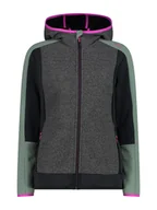 Kurtki i kamizelki sportowe damskie - CMP Kurtka funkcyjna w kolorze szaro-zielonym - miniaturka - grafika 1