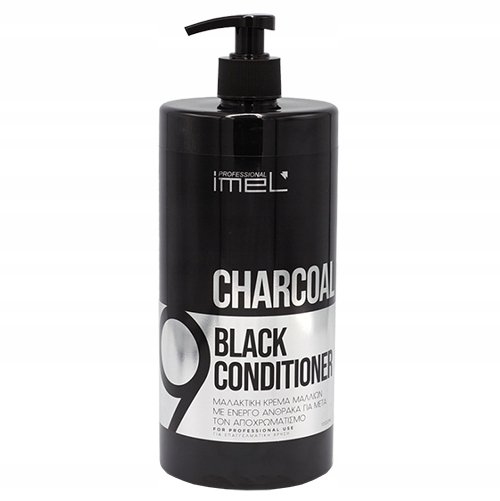 Imel Charcoal Black Odżywka Do Włosów Zniszczonych Z Węglem Aktywnym 1000ML