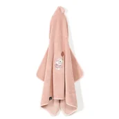 Okrycia kąpielowe dla dzieci - LA MILLOU RĘCZNIK BAMBOO - M - ROSSIE POWDER PINK by Maja Hyży - miniaturka - grafika 1