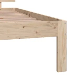 Lumarko Rama łóżka, lite drewno sosnowe, 75x190 cm, pojedyncza - Łóżka Lumarko Rama łóżka, lite drewno sosnowe, 75x190 cm, pojedyncza - Łóżka - miniaturka - grafika 7