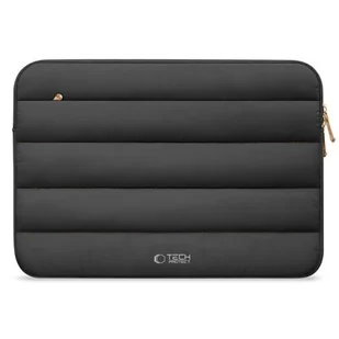 Etui na laptopa TECH-PROTECT Fluffy 15-16 cali Czarny - Torby na laptopy - miniaturka - grafika 1