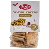 Paluszki - Zemanka Krakersy z pestkami dyni i czosnkiem 100 g Bio - żywność - miniaturka - grafika 1