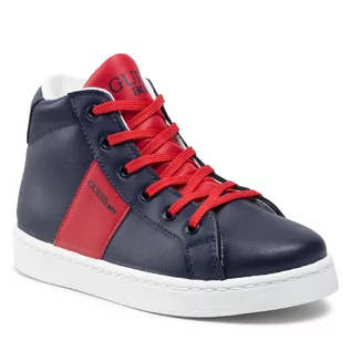 Buty dla chłopców - Sneakersy Guess - FJLUH8 ELE12 BLUE MULTI - grafika 1