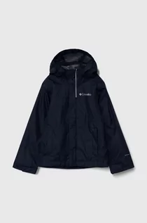 Kurtki i płaszcze dla dziewczynek - Columbia kurtka dziecięca Watertight Jacket kolor czarny - grafika 1