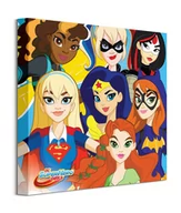 Obrazy i zdjęcia na płótnie - DC Super Hero Girls Characters - obraz na płótnie - miniaturka - grafika 1
