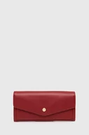 Portfele - Answear Lab portfel damski kolor czerwony - miniaturka - grafika 1