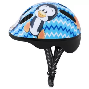 Spokey Kask dziecięcy, Penguin, 44-48 cm - Kaski rowerowe - miniaturka - grafika 3