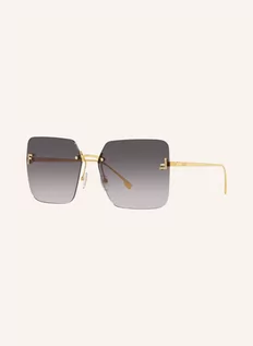 Okulary przeciwsłoneczne - Fendi Okulary Przeciwsłoneczne fn000672 gold - grafika 1