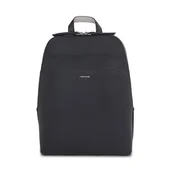 Plecaki - Plecak Calvin Klein Business Backpack_Saffiano K60K611676 K60K611676 Ck Black/Sand Pebble BEH - miniaturka - grafika 1