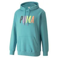 Bluzy sportowe męskie - Bluza dresowa męska Puma SWXP GRAPHIC - miniaturka - grafika 1