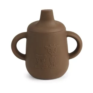 Kubeczek Silikonowy Niekapek Z Ustnikiem Giraf & Koala Acorn Nuuroo - Kubki dla dzieci - miniaturka - grafika 1