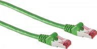 Kable miedziane - Kabel sieciowy patch S/CONN, kat. 6A, S/FTP, PIMF, bezhalogenowy, GHMT-CERTIFIED, zielony, 15,0 m (75725-AG) - miniaturka - grafika 1