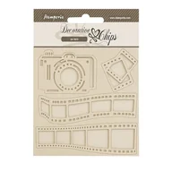 Akcesoria i części do ekspresów do kawy - Stamperia SCB247 Dewdrops papier dekoracyjny, brązowy, 14 x 14 x 0,1 cm - miniaturka - grafika 1