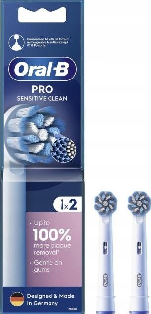 2x Końcówka do szczoteczki ORAL-B EB60X Sensitive Ultrathin Junior