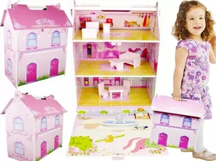 Norimpex Domek drewniany walizka NO-1001594 przenośny - Domki dla lalek Norimpex Domek drewniany walizka NO-1001594 przenośny - Domki dla lalek - miniaturka - grafika 1