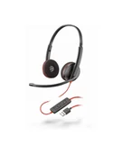 Słuchawki - Plantronics Blackwire C3220 USB A 209745-104 - miniaturka - grafika 1