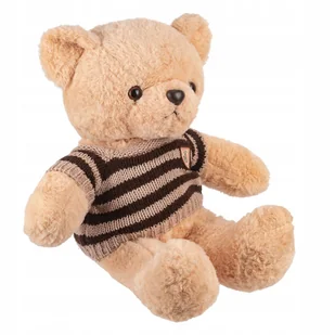 PLUSZOWY MIŚ MASKOTKA UROCZY PLUSZAK DLA DZIECI 50 CM MIŚ W SWETERKU - Maskotki i pluszaki - miniaturka - grafika 1