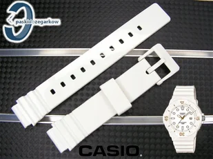 Biały pasek do zegarka Casio LRW-200 LRW-200H oryginał - Akcesoria do zegarków - miniaturka - grafika 1