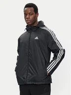 Kurtki i kamizelki sportowe męskie - adidas Wiatrówka Essentials 3-Stripes IB0381 Czarny Regular Fit - miniaturka - grafika 1
