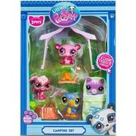 Figurki dla dzieci - Zestaw figurek LITTLEST PET SHOP Zestaw kempingowy LPS00574 - miniaturka - grafika 1