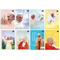 Zeszyty szkolne - Zeszyt A5/60K UV Religia JPII/Franciszek 10szt) - miniaturka - grafika 1