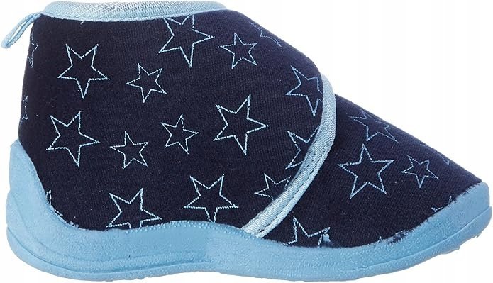 PLAYSHOES DZIECIĘCE GRANATOWE KAPCIE W GWIAZDKI 18 J8A