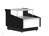 Meble sklepowe - Lada sprzedażowa LS-R8 1000 CARMEN - miniaturka - grafika 1