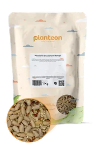 Mix ziaren z nasionami konopi 1kg - Bakalie - miniaturka - grafika 1