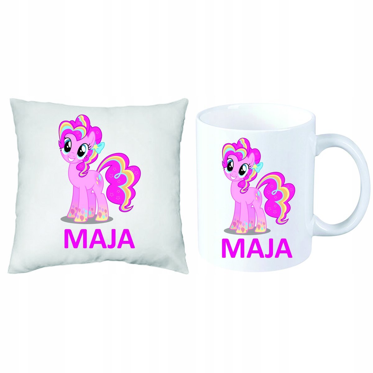 ZESTAW PREZENT PODUSZKA + KUBEK MY LITTLE PONY