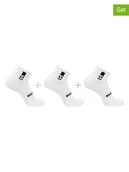 Skarpetki męskie - SALOMON Skarpety funkcyjne (3 pary) "Everyday Ankle" w kolorze białym - miniaturka - grafika 1