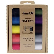 Pasmanteria - Łucznik Zestaw nici Must-Have nr.1 Zestaw nici nr 1 Must-Have - miniaturka - grafika 1