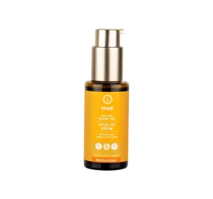 Khadi Vitality Grow Hair Oil olejek stymulujący wzrost włosów 50ml - Olejki do ciała i włosów - miniaturka - grafika 1